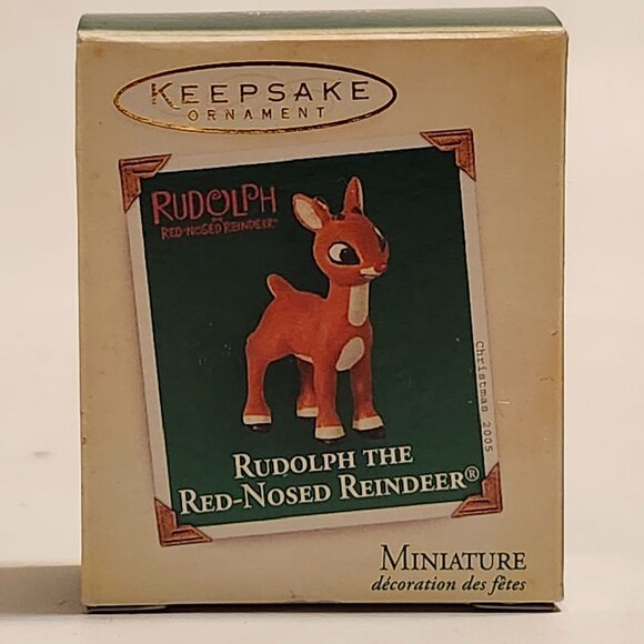 Hallmark Miniature Ornament Rudolph The Red Nosed Reindeer - Picture 10 of 10